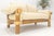 Thick Bamboo Frame Mid Century Modern c1970s Loveseat Sofa MINT For Sale - Image 18 of 18