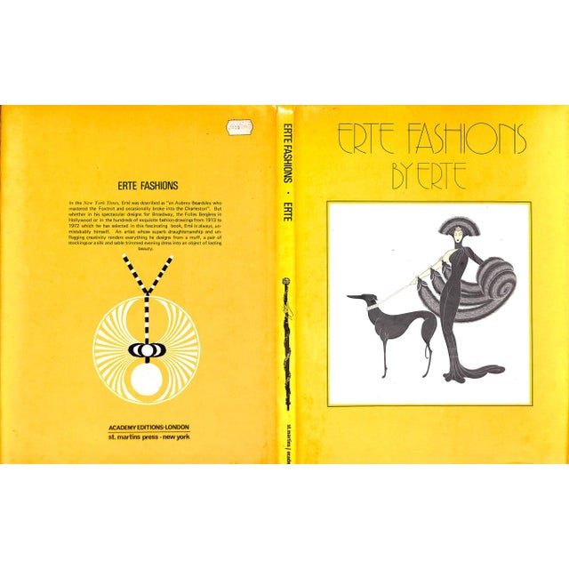 Erte Ex Libris: Kitty D'Alessio, (former head of Chanel of North America) Academy Editions/ St Martin's Press 1972 11 3/4"...