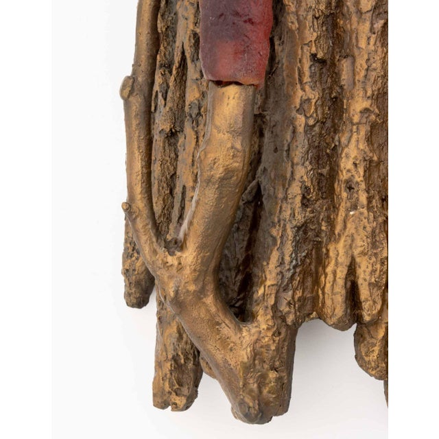 Thomas Scoon "Beekeeper" Art Glass Wall Sculpture For Sale - Image 4 of 16