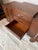 Antique Art Deco Oak Credenza Sideboard / Stepped Buffet Cabinet For Sale - Image 13 of 17