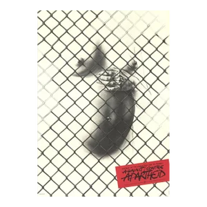 1983 Ernest Pignon-Ernest 'Against Apartheid' Gray,Red Offset Lithograph