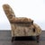 Brown Vintage Victorian Tufted Velvet Lounge Chair With Carved Wooden Accents For Sale - Image 8 of 10