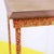 Red Lacquered Iron Plant Stand Table with Decorated Wooden Top For Sale - Image 4 of 8