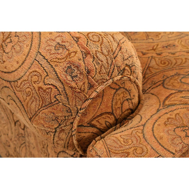 Kravet Paisley Upholstered Rolled Arm Sofa For Sale - Image 14 of 18