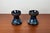 Blue Mid-Century Modern Danish Model 3339 Studio Pottery Candleholders by Einar Johansen for Søholm, 1960s, Set of 2 For Sale - Image 8 of 17