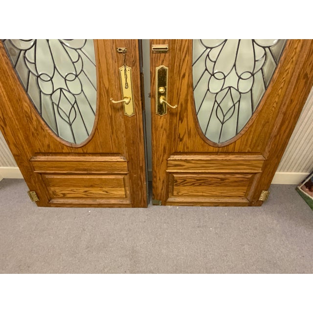 20th Century Wood French Doors For Sale - Image 4 of 14