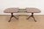 John Stuart Georgian Oak Double Pedestal Extension Dining Table, Newly Refinished For Sale In South Bend - Image 6 of 14