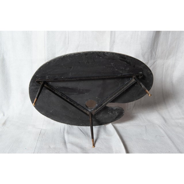 Painter's Palette Marble Coffee Table For Sale - Image 4 of 12