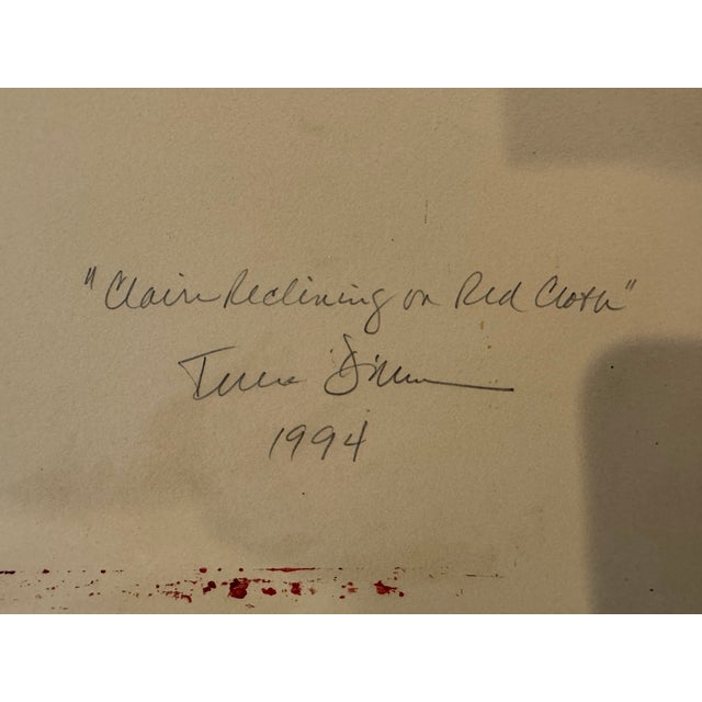 This painting was done in oil paint stick on heavy Gessoed paper by Arches or Stonehenge. Bio of the Artist: Teresa...
