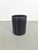 Black Saddle Leather Wastebasket in the style of Jacques Adnet, 1960s For Sale - Image 11 of 14