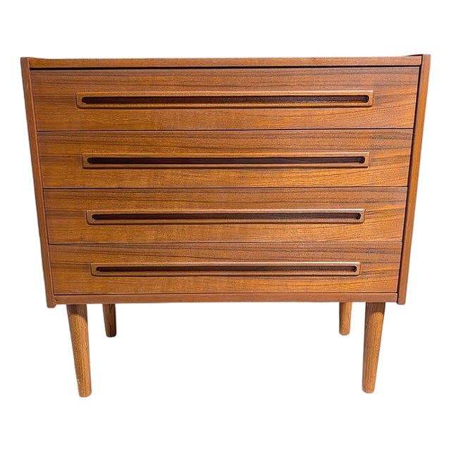 1950s Teak Low Boy Dresser For Sale