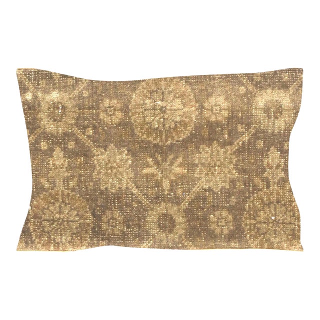 1960s Turkish Oushak Pillow For Sale