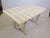 Wood Mid-Century Folding Wooden Riviera Garden Table from Triconfort, 1970s For Sale - Image 7 of 11