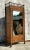 Vintage Boho Carved Bamboo Armoire For Sale In West Palm - Image 6 of 9