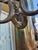 Vintage Brass Hall Tree With Mirror and Console For Sale In Los Angeles - Image 6 of 7