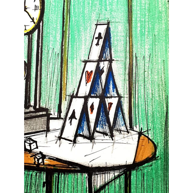 Bernard Buffet - Lithograph by Charles Sorlier 1979 For Sale - Image 3 of 6