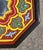Burgundy Moroccan Hand-Painted Accent Table For Sale - Image 4 of 6
