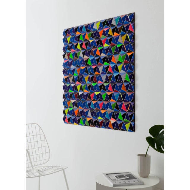 Sebastian Welzel, DIS-1 Topographie, Laminated Cardboard, Limited Edition 18 of 20 For Sale - Image 4 of 7