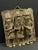 Vintage African Tribal Art Benin Bronze Plaque For Sale In New York - Image 6 of 10