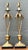Vintage Palm Tree Brass Table Lamps - Pair For Sale - Image 10 of 10