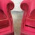 Mid 20th Century Pair of Vintage Danish Modern Art Deco Style Burgundy Mohair Velvet Club Chairs, 1940's For Sale - Image 5 of 7