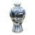 Rich Cobalt Blue & White Porcelain Vase For Sale