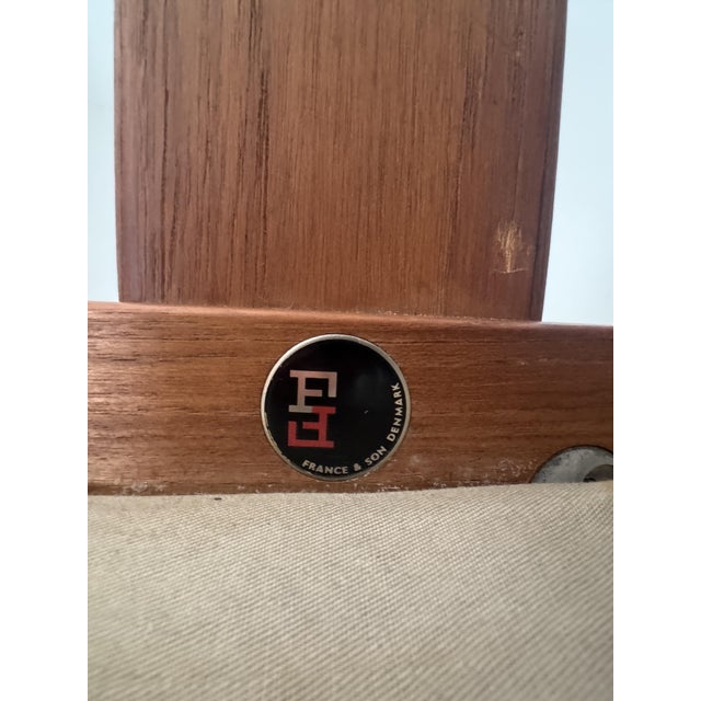 Model 118 Armchairs by Grete Jalk for France & Son, 1960s, Set of 2 For Sale - Image 12 of 14