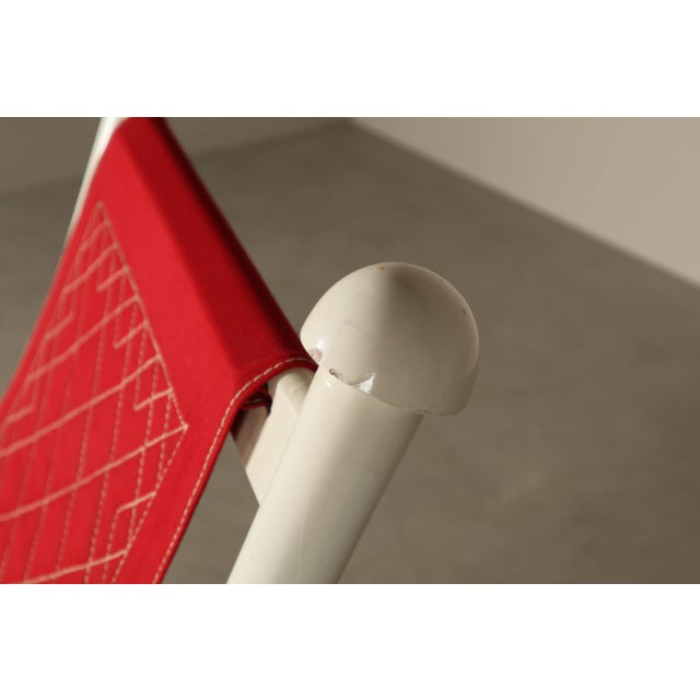 Deauville Rocking Chair by Gilles Sermadiras for Maison Et Jardin, France, 1950 For Sale - Image 14 of 16