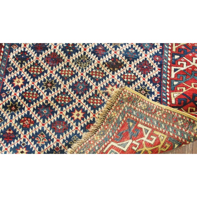 Tribal Antique Shirvan Caucasian Rug For Sale - Image 3 of 9