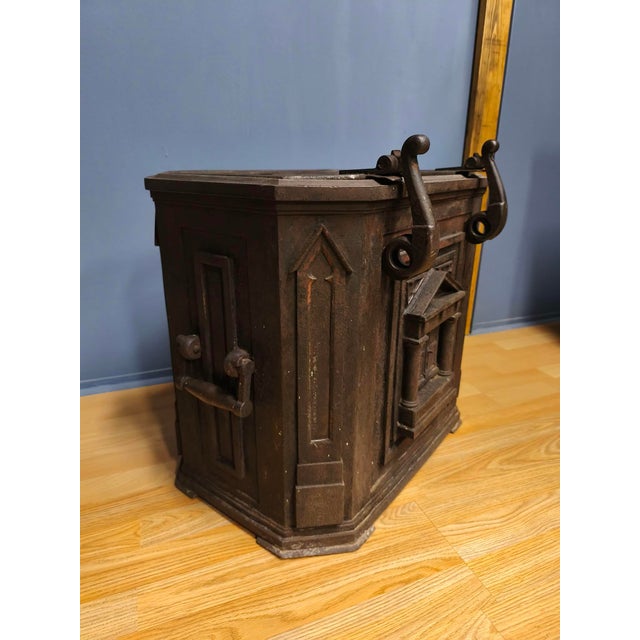 Gothic Style Iron Money Casket For Sale - Image 18 of 18