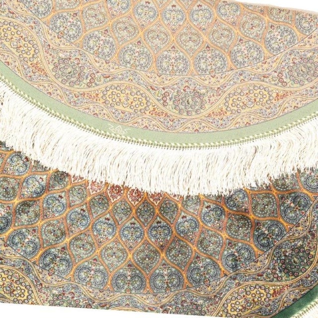 Traditional Pasargad DC Exquisite Design Paris Palace Fine Power Loom v. Silk Rug For Sale - Image 3 of 3