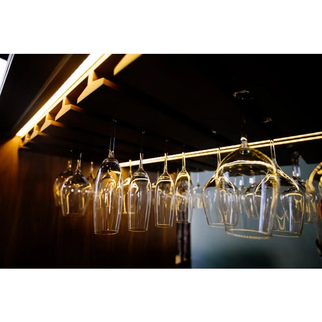 Panoptikum Collections "Break Free" Illuminated Holographic Bar Cabinet For Sale In New York - Image 6 of 11