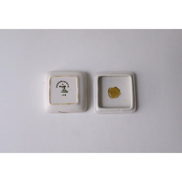 Italian Richard Ginori Jewelry Box Milano For Sale - Image 12 of 12