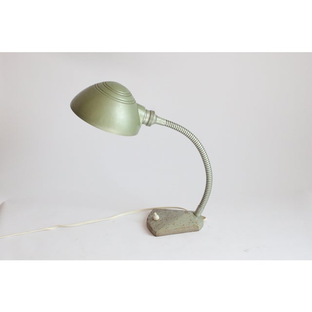 Art Deco Gooseneck Desk Lamp from Erpé, 1930s For Sale - Image 6 of 18