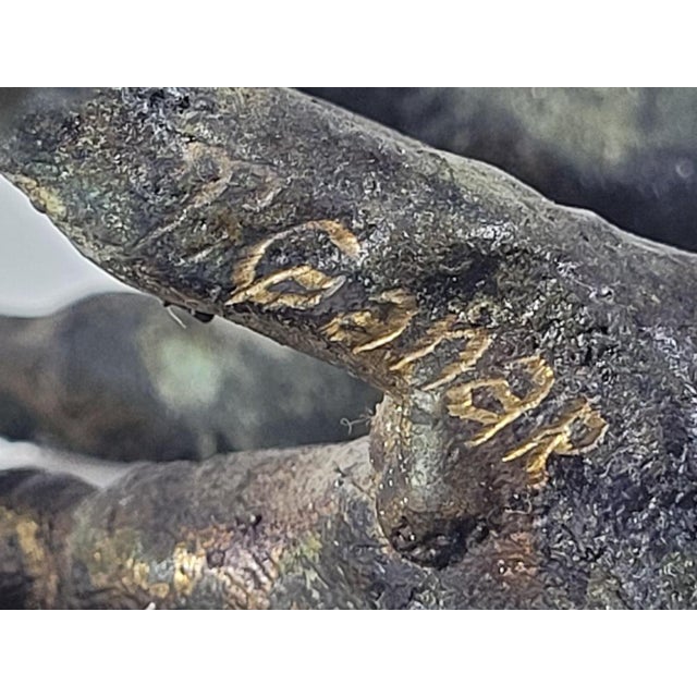 Late 20th Century Chimera II Bronze by T. Ganar For Sale - Image 9 of 10