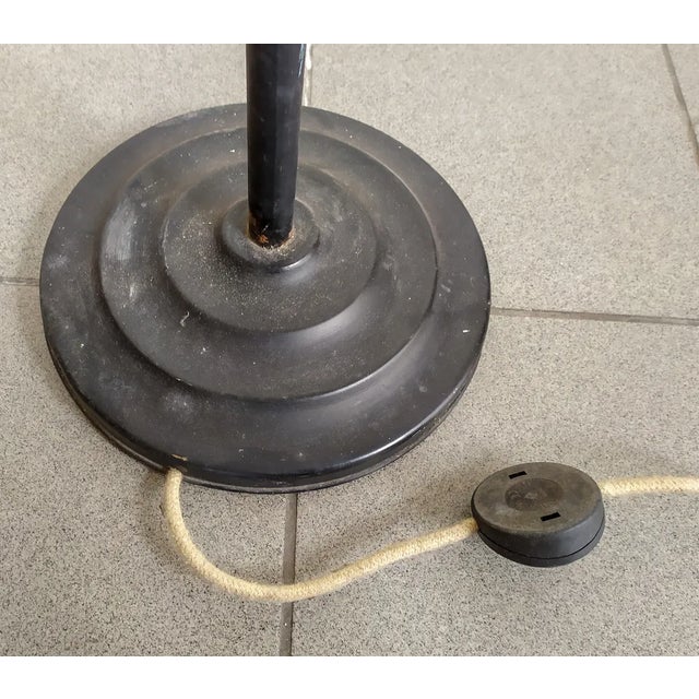 Metal Vintage Floor Lamp attributed to Staff / Stilux, 1960s For Sale - Image 7 of 8