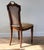 Antique Carved Wood & Cane Dining Chair For Sale In Los Angeles - Image 6 of 12