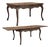 Antique Liegeois Regence Style Carved Oak Parquet Draw Leaf Dining Table For Sale