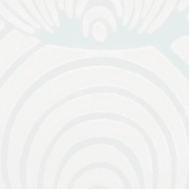 Contemporary Sample - Schumacher Coralline Wallpaper in Mineral For Sale - Image 3 of 4