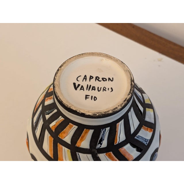 1950s Vase Diabolo from Roger Capron, 1950s For Sale - Image 5 of 6