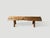 2010s Andrianna Shamaris Teak Wood Log Style Bench For Sale - Image 5 of 5
