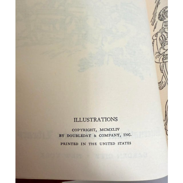 Metal Vintage International Collectors Library Tolstoy Book Set – Anna Karenina & War and Peace in Red Leather For Sale - Image 7 of 12