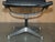 Black Vintage Hillie Stamped Black Leather Swivel Lounge Chairs from Herman Miller, Set of 2 For Sale - Image 8 of 18
