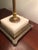 1940s 22k Gold Plated Table Lamps With Marble Base - A Pair For Sale - Image 9 of 12