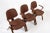 Mid Century Brown Plywood Arm Chairs by Joe Atkinson for Thonet, 3 Avail For Sale In Detroit - Image 6 of 13