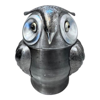 1970s Seymour Mann Italian Owl Ice Bucket For Sale