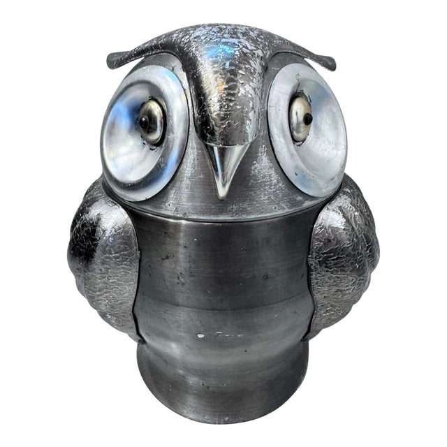1970s Seymour Mann Italian Owl Ice Bucket For Sale
