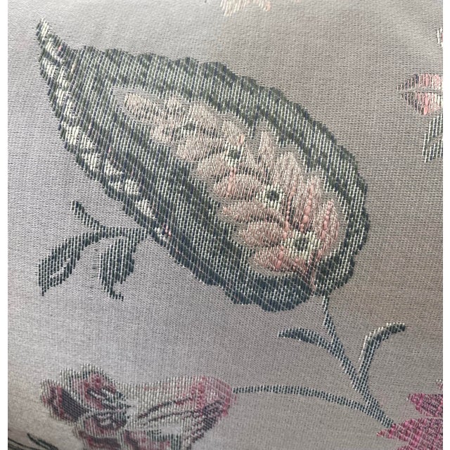 1980s Vintage 1980s Henredon Schoonbeck Pastel Boudoir Loveseat Settee Sofa For Sale - Image 5 of 10