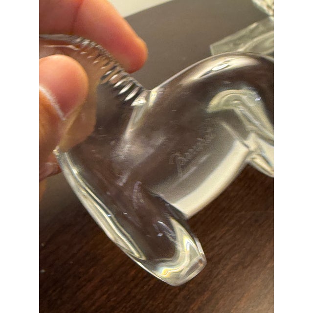 Baccarat Crystal Trojan Horse Figurine For Sale In San Francisco - Image 6 of 12