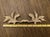 French Provincial Vintage French Provincial Style Curved Metal Drawer Pull For Sale - Image 3 of 4